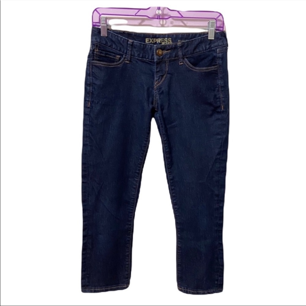 Express Jeans Zelda Crop Women’s Size 0 Capri Jeans Denim
